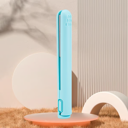 Compact Dual-Function Hair Styler with Ceramic Technology