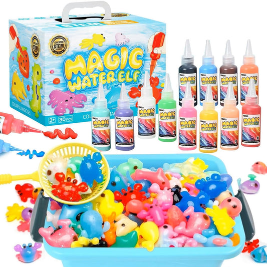 Create-A-Creature Gel Kit with 12 Colors and Molds for Kids