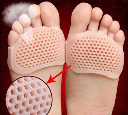 Comfort Gel Foot Cushions with Airflow Design - Set of 2