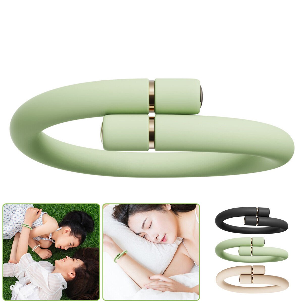 Eco-Friendly Insect Shield Wristband with Adjustable Modes
