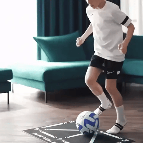 Youth Skill Development Soccer Training Mat with Video Guide
