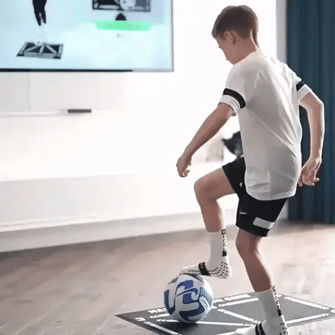 Youth Skill Development Soccer Training Mat with Video Guide