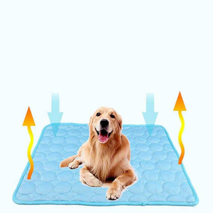 Elevated Comfort Cooling Mat for Dogs with Smart Gel Technology