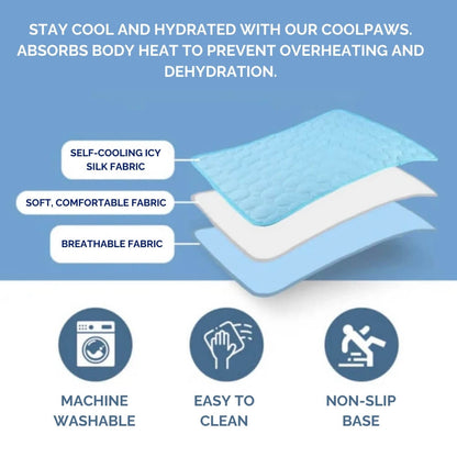 Elevated Comfort Cooling Mat for Dogs with Smart Gel Technology