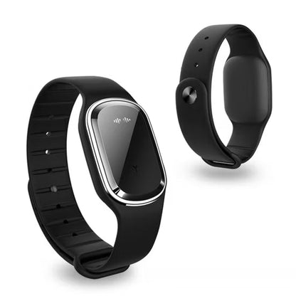 Smart Ultrasonic Insect Shield Bracelet with 3 Modes & 130-Hour Power