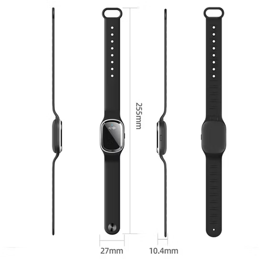 Smart Ultrasonic Insect Shield Bracelet with 3 Modes & 130-Hour Power