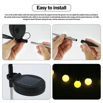 Twinkling Lantern Garden Lights for Enchanting Spaces