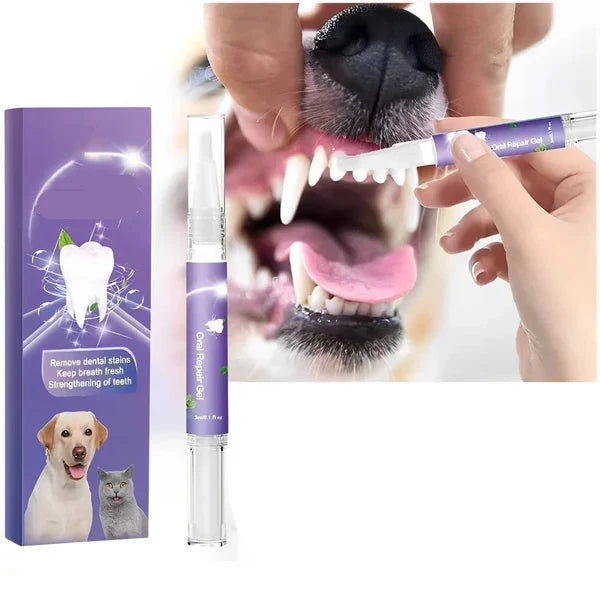 Pet Dental Gel for Healthy Teeth and Gums - 3 Pack
