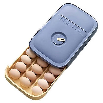 Organized Egg Keeper with Freshness Tracker