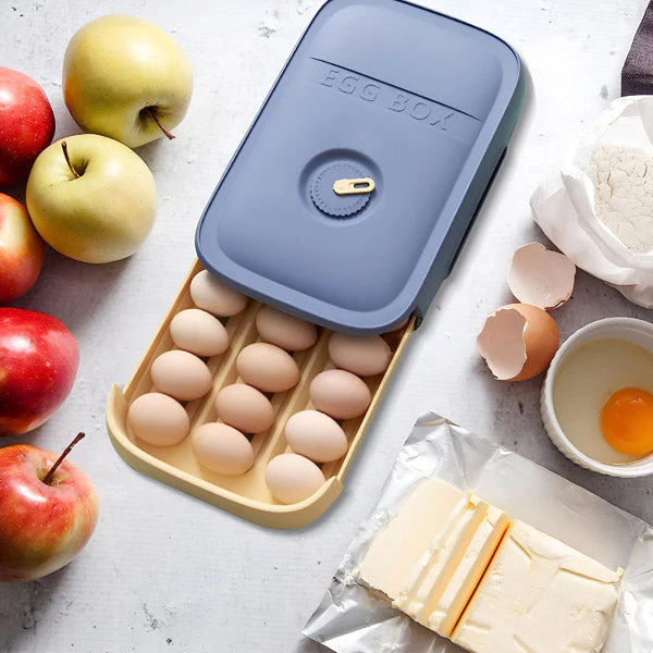 Organized Egg Keeper with Freshness Tracker