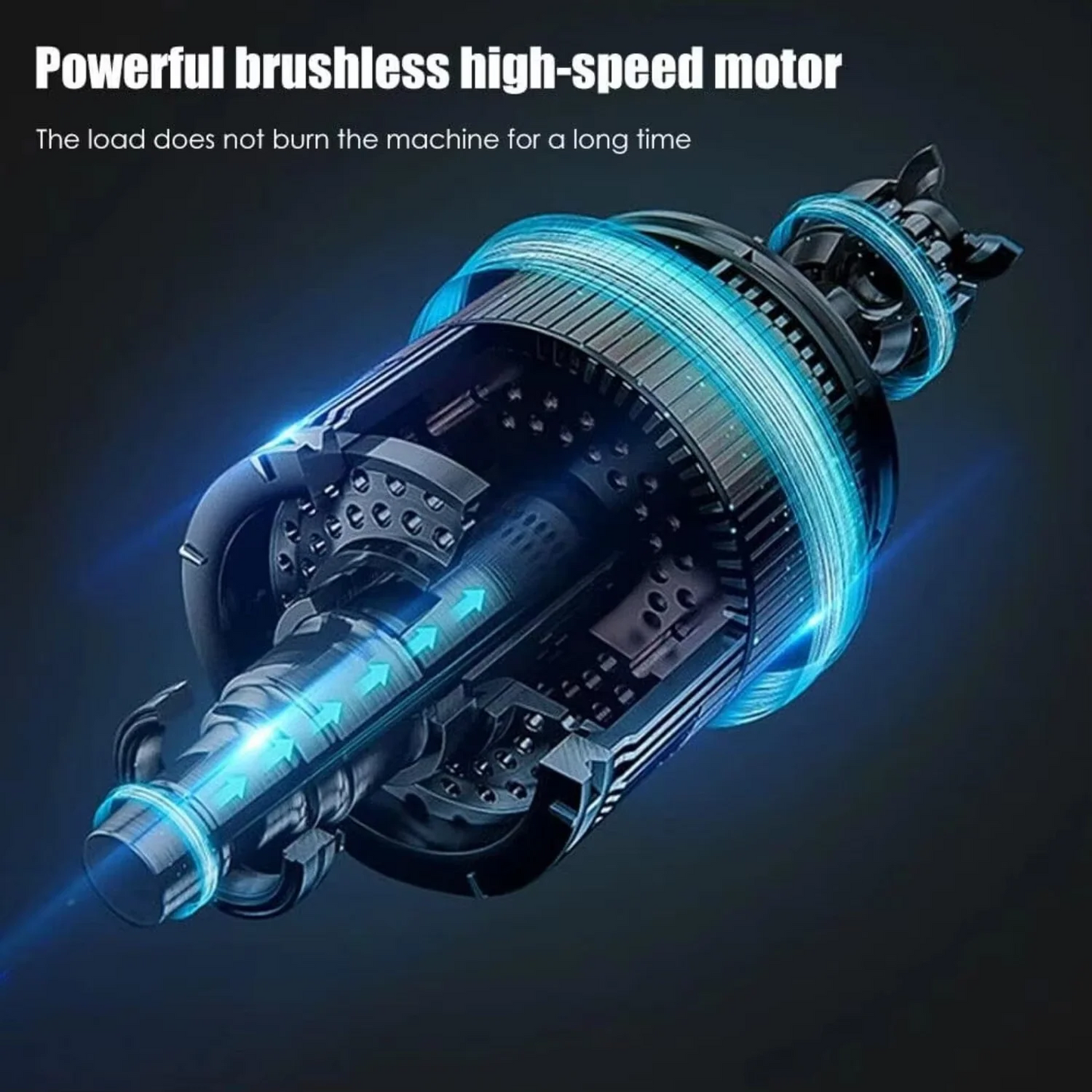 Wireless Lawn Edger with 600W Power and Dual Batteries