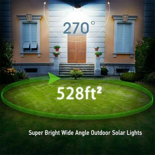 Solar-Powered Motion-Activated Security Flood Light