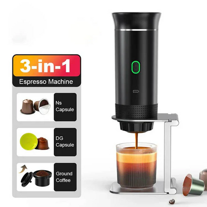 Travel-Friendly Espresso Maker for Perfect Coffee Anywhere