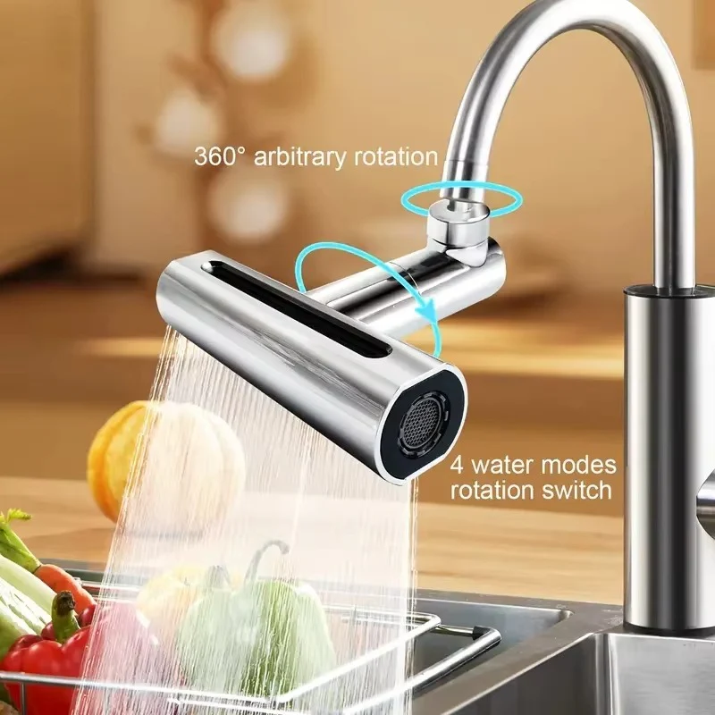 Stylish Waterproof Faucet Connector for Kitchens and Bathrooms