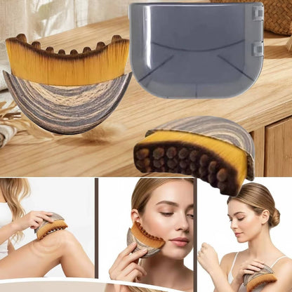 Revitalizing Facial Contour Brush for Gentle Skin Care