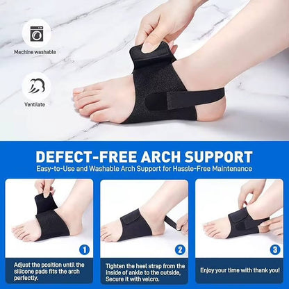 Customizable Arch Support Cushions with Gel Padding for Ultimate Comfort