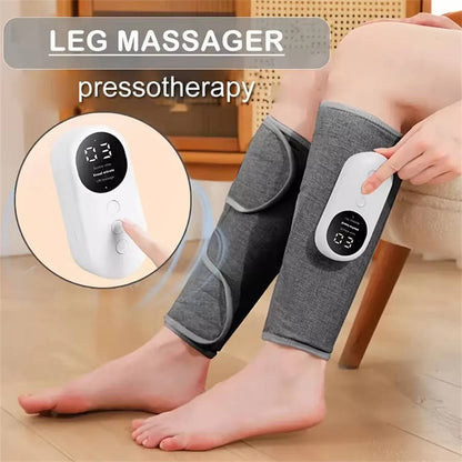 Rechargeable Cordless Calf Relief Massager with Heat Functionality
