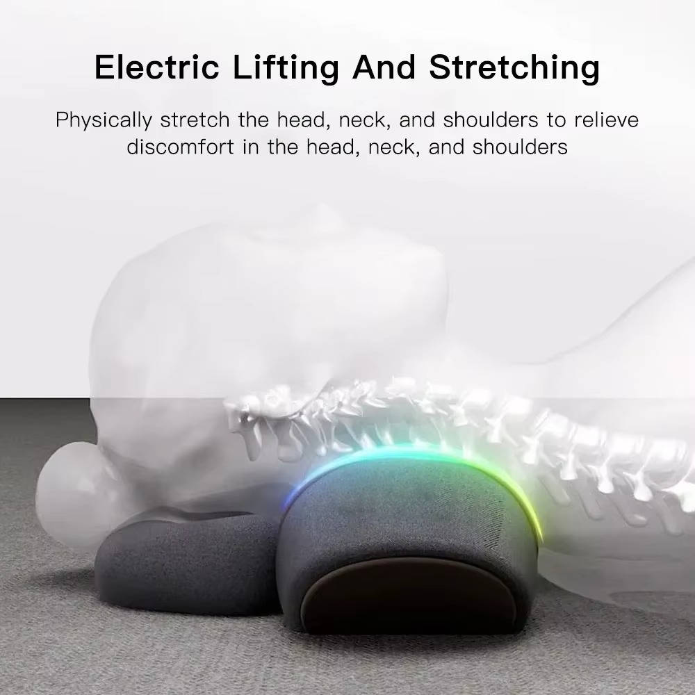 ComfortFlex Heated Neck Therapy Cushion with Vibration Settings