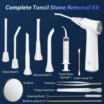 Versatile Oral Hygiene Tool with Adjustable Suction Power