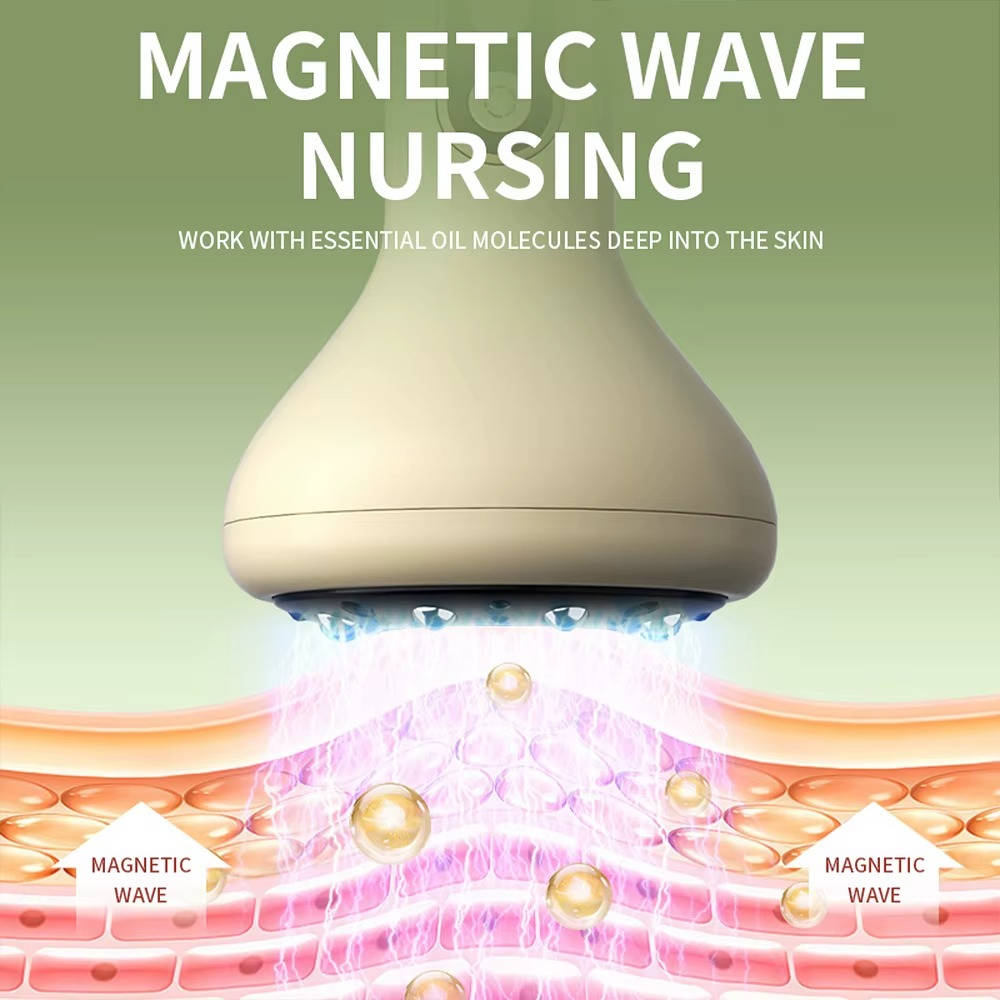 Rechargeable Multi-Function Massage Device with Heat & Display