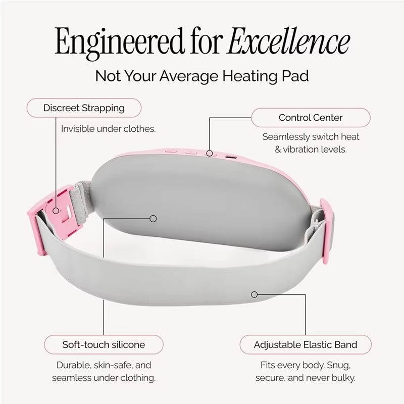 Portable Comfort Wrap with Heat and Massage Features