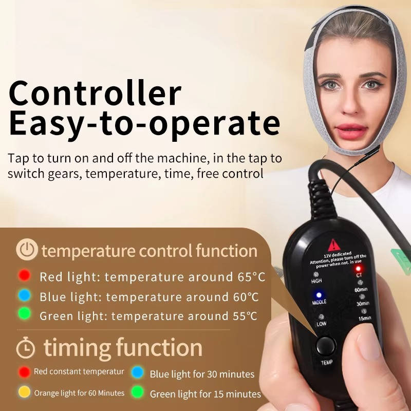 Soothing Facial Heat Wrap with Adjustable Temperature Control