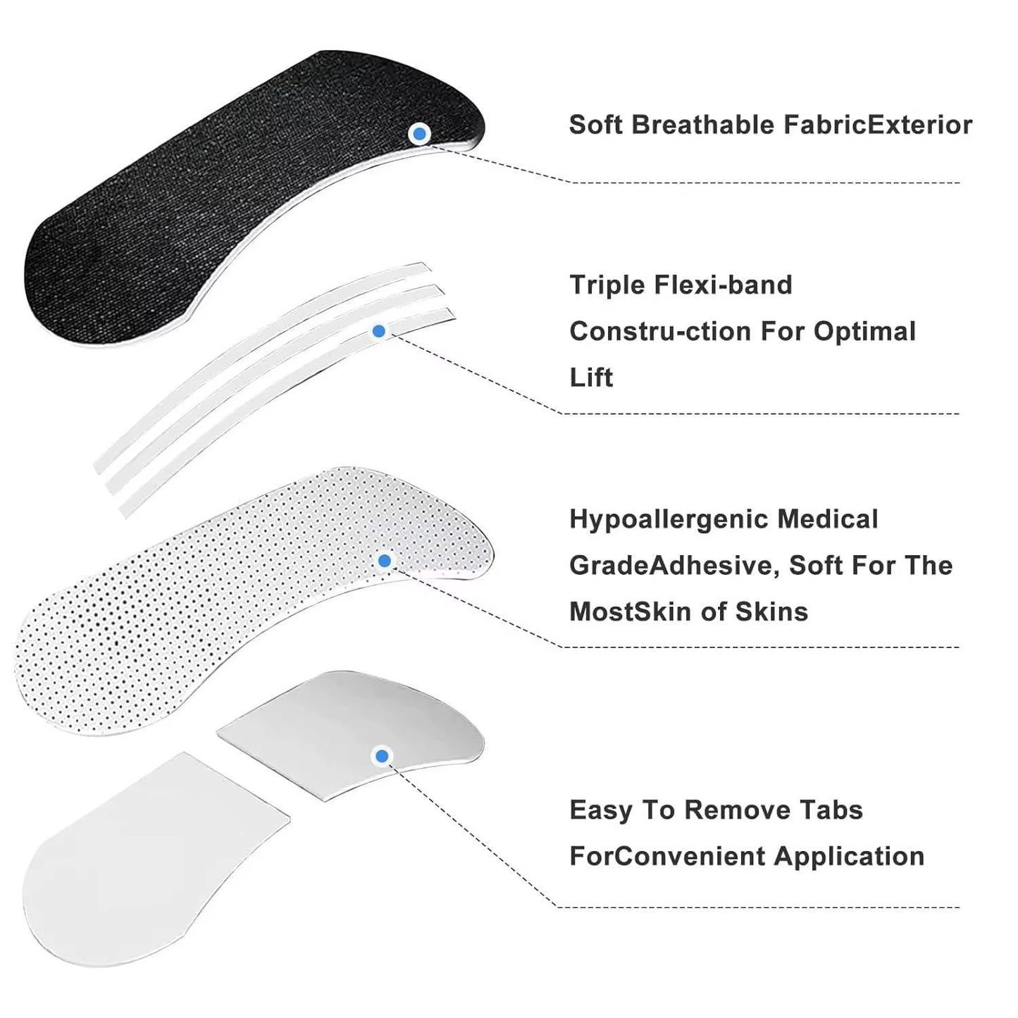 ComfortBoost Nasal Strips for Restful Breathing at Night