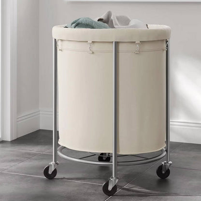 29 Gallon Rolling Laundry Cart with Detachable Bag and Wheels
