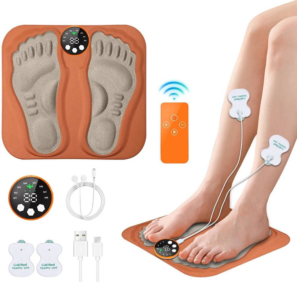 Rechargeable Foot Relaxation Mat with Remote Control