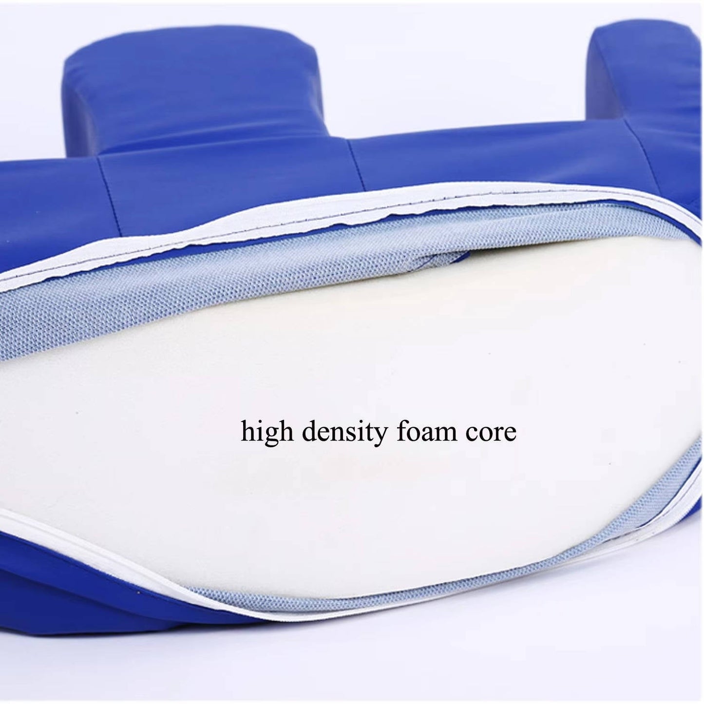 Supportive Repositioning Pillow with Waterproof Cover & Secure Strap