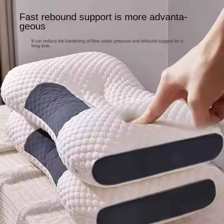 Supportive Neck Pillow Duo for Restful Sleep and Alignment