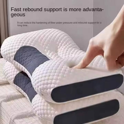 Supportive Neck Pillow Duo for Restful Sleep and Alignment