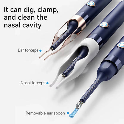Smart Ear Hygiene Tool with HD Camera and Travel Case