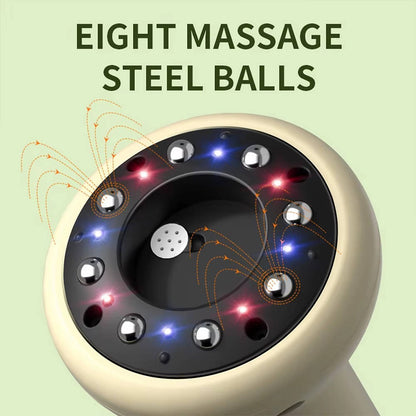 Rechargeable Multi-Function Massage Device with Heat & Display