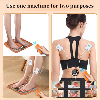 Rechargeable Foot Relaxation Mat with Remote Control