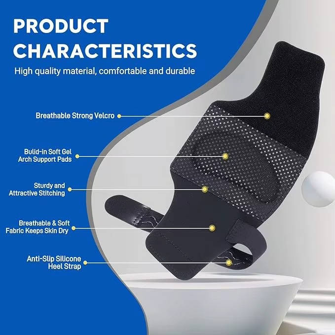 Customizable Arch Support Cushions with Gel Padding for Ultimate Comfort