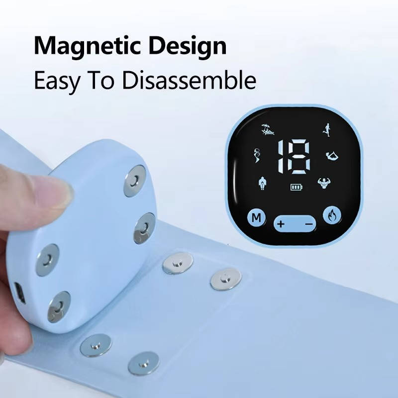 Rechargeable ComfortWave Abdominal Massager with Heat & Vibration