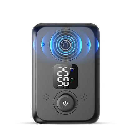 Rechargeable Ultrasonic Bark Management System with LED Display