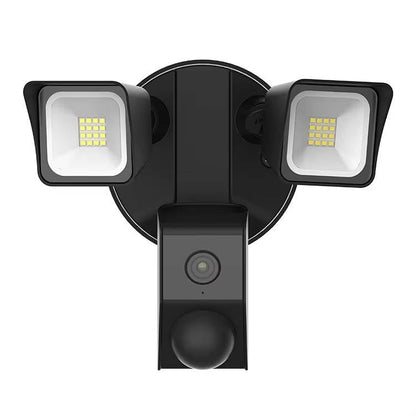 Smart Floodlight Security Camera with Motion Detection and Night Vision