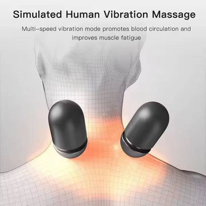 ComfortFlex Heated Neck Therapy Cushion with Vibration Settings
