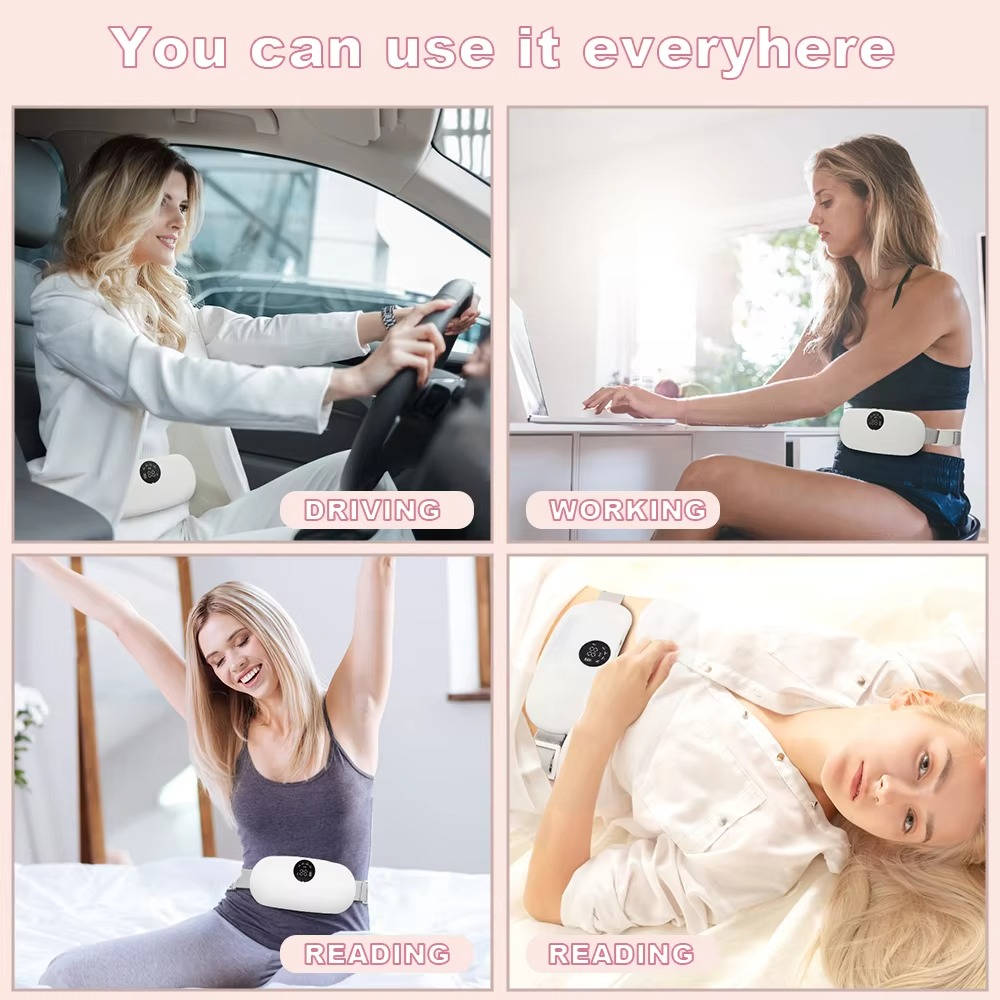 Portable Comfort Wrap with Heat and Massage Features