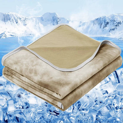 ChillComfort Dual-Sided Blanket for Year-Round Relaxation