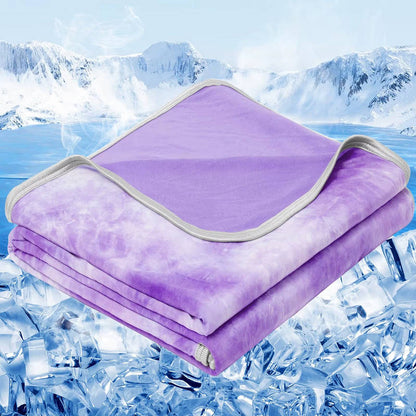 ChillComfort Dual-Sided Blanket for Year-Round Relaxation