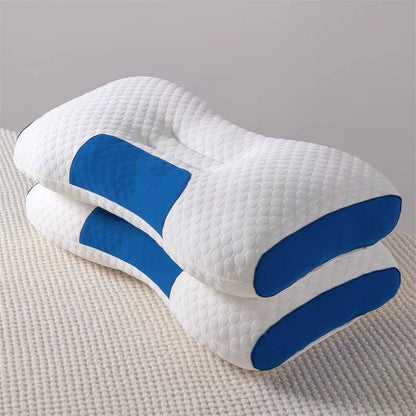 Supportive Neck Pillow Duo for Restful Sleep and Alignment