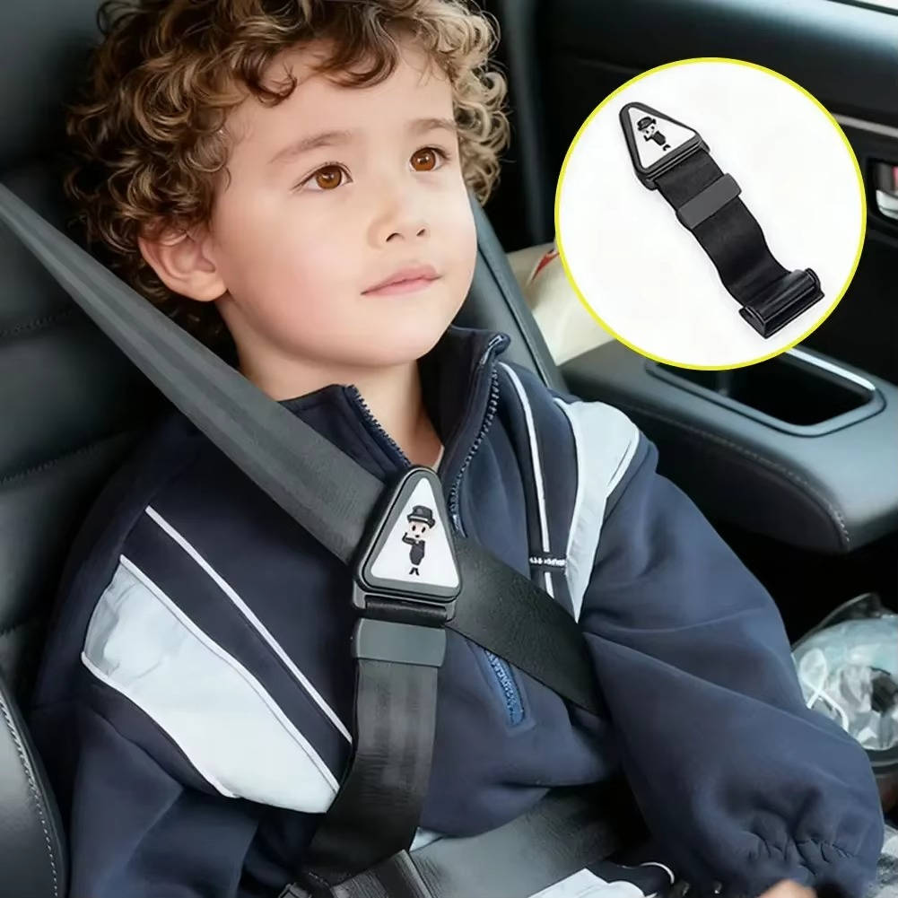 Comfort Fit Seat Belt Adjuster for Kids in Cars