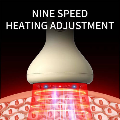 Rechargeable Multi-Function Massage Device with Heat & Display