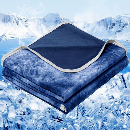 ChillComfort Dual-Sided Blanket for Year-Round Relaxation