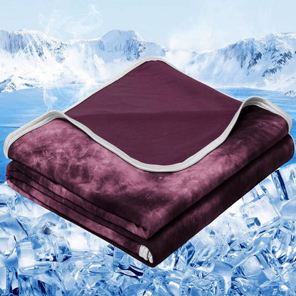 ChillComfort Dual-Sided Blanket for Year-Round Relaxation