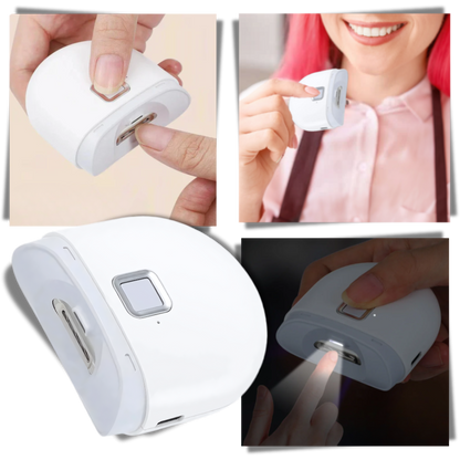 Smart Nail Trimmer with LED Light and Dual-Speed Settings