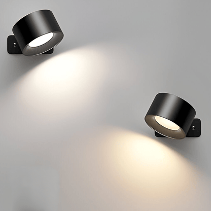 Adjustable Magnetic Wall Light with 360° Rotation and Long Battery Life